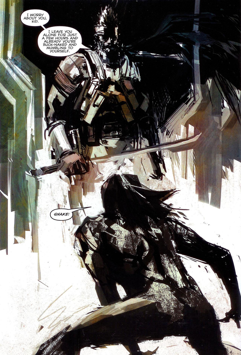 Illustration for article titled The Dark, Moody Metal Gear Art of Ashley Wood